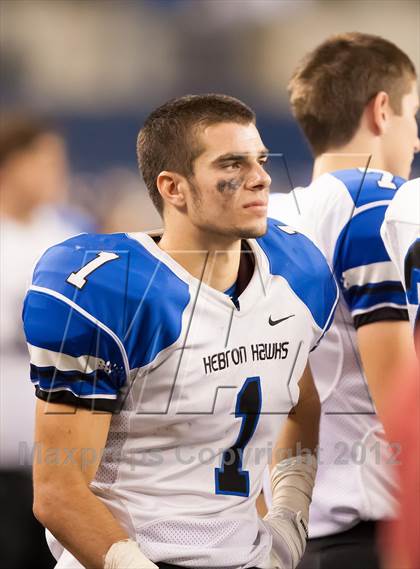 Thumbnail 2 in Hebron vs. Heritage (UIL 5A Division 2 Bi-District Playoff) photogallery.