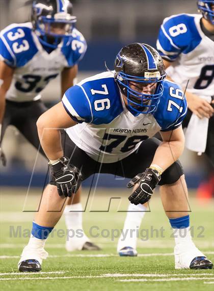 Thumbnail 3 in Hebron vs. Heritage (UIL 5A Division 2 Bi-District Playoff) photogallery.