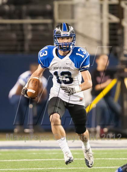 Thumbnail 2 in Hebron vs. Heritage (UIL 5A Division 2 Bi-District Playoff) photogallery.