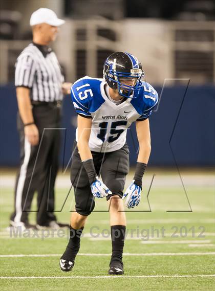 Thumbnail 3 in Hebron vs. Heritage (UIL 5A Division 2 Bi-District Playoff) photogallery.