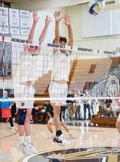 Thumbnail 2 in Clovis @ Archbishop Mitty (CIF NorCal Division 1 Regional Semifinals) photogallery.
