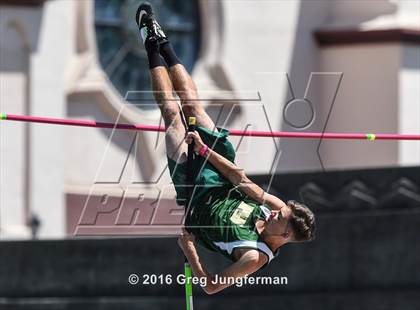 Thumbnail 3 in CIF NCS Masters Boys Pole Vault (MOC at UCB) photogallery.