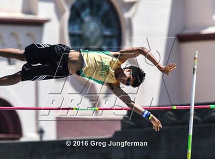 Thumbnail 3 in CIF NCS Masters Boys Pole Vault (MOC at UCB) photogallery.
