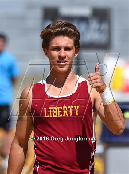 Thumbnail 3 in CIF NCS Masters Boys Pole Vault (MOC at UCB) photogallery.
