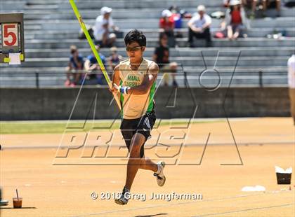 Thumbnail 3 in CIF NCS Masters Boys Pole Vault (MOC at UCB) photogallery.