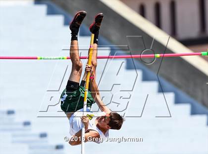 Thumbnail 3 in CIF NCS Masters Boys Pole Vault (MOC at UCB) photogallery.