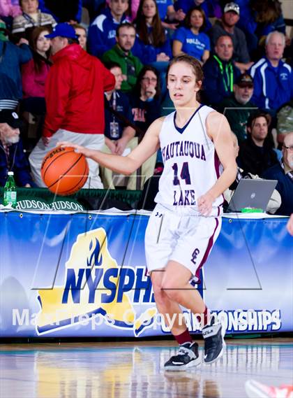 Thumbnail 3 in Haldane vs. Chautauqua Lake (NYSPHSAA Class C Semifinal) photogallery.