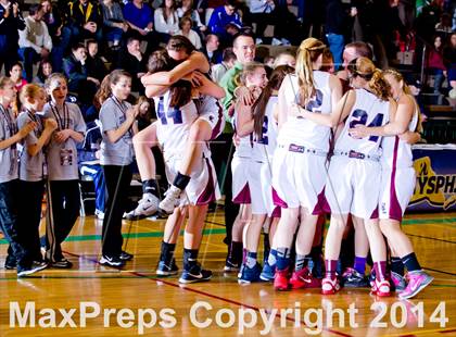 Thumbnail 2 in Haldane vs. Chautauqua Lake (NYSPHSAA Class C Semifinal) photogallery.