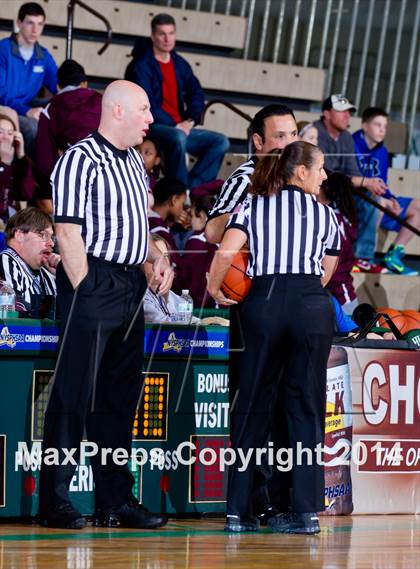 Thumbnail 1 in Haldane vs. Chautauqua Lake (NYSPHSAA Class C Semifinal) photogallery.