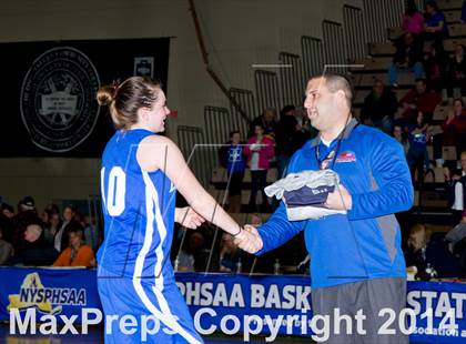 Thumbnail 3 in Haldane vs. Chautauqua Lake (NYSPHSAA Class C Semifinal) photogallery.
