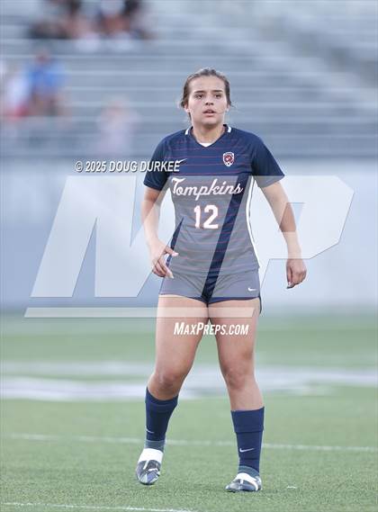 Thumbnail 3 in Memorial @ Tompkins (UIL 6A Soccer Area Playoff) photogallery.