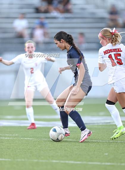 Thumbnail 1 in Memorial @ Tompkins (UIL 6A Soccer Area Playoff) photogallery.