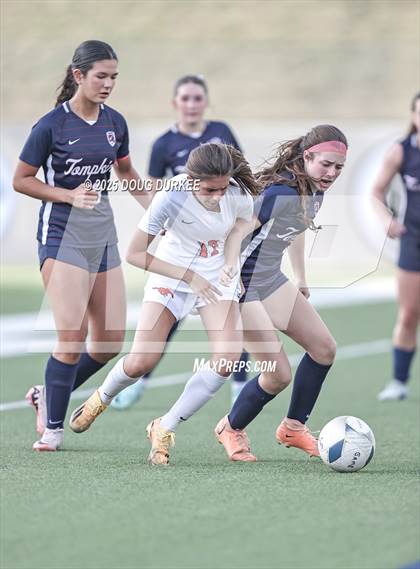 Thumbnail 1 in Memorial @ Tompkins (UIL 6A Soccer Area Playoff) photogallery.