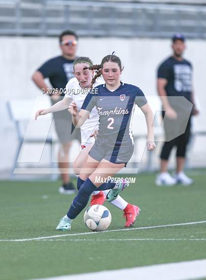 Thumbnail 1 in Memorial @ Tompkins (UIL 6A Soccer Area Playoff) photogallery.
