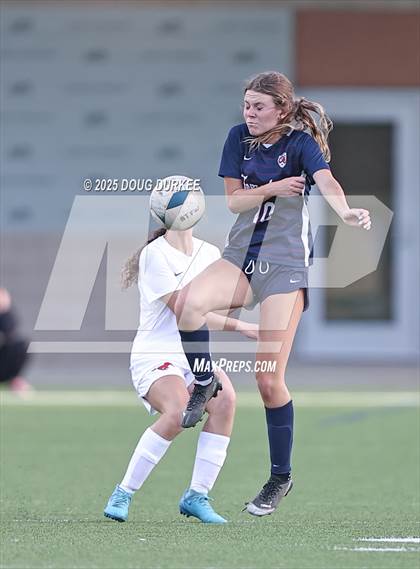Thumbnail 3 in Memorial @ Tompkins (UIL 6A Soccer Area Playoff) photogallery.