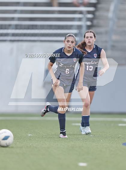 Thumbnail 3 in Memorial @ Tompkins (UIL 6A Soccer Area Playoff) photogallery.