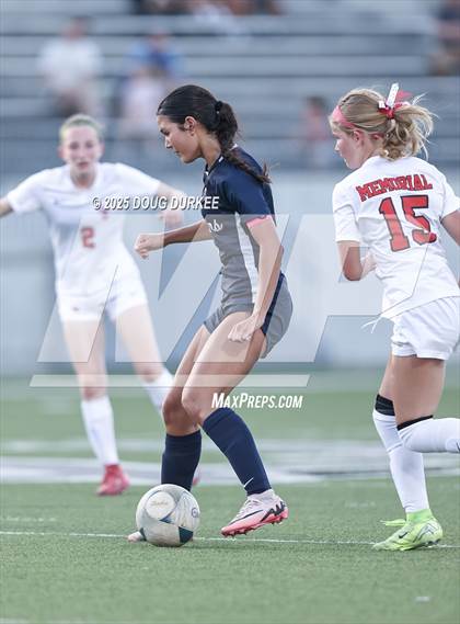 Thumbnail 1 in Memorial @ Tompkins (UIL 6A Soccer Area Playoff) photogallery.
