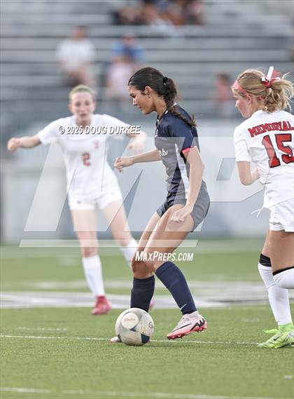 Thumbnail 2 in Memorial @ Tompkins (UIL 6A Soccer Area Playoff) photogallery.