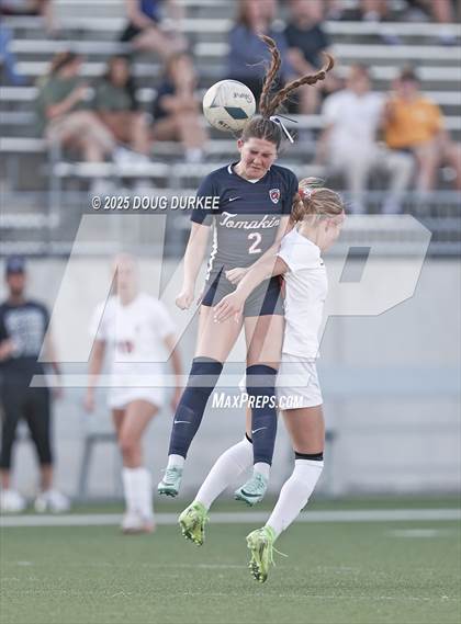 Thumbnail 1 in Memorial @ Tompkins (UIL 6A Soccer Area Playoff) photogallery.