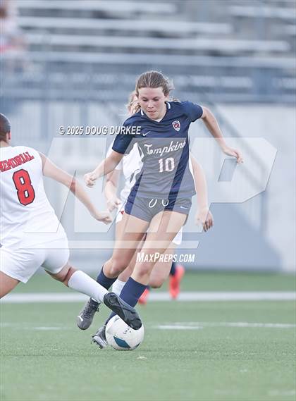 Thumbnail 1 in Memorial @ Tompkins (UIL 6A Soccer Area Playoff) photogallery.