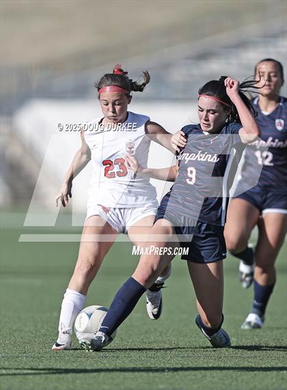 Thumbnail 2 in Memorial @ Tompkins (UIL 6A Soccer Area Playoff) photogallery.