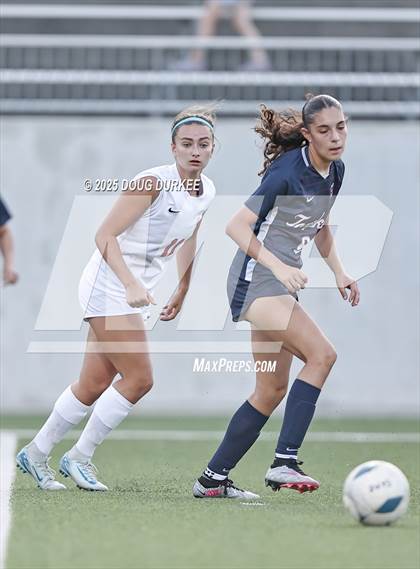 Thumbnail 2 in Memorial @ Tompkins (UIL 6A Soccer Area Playoff) photogallery.