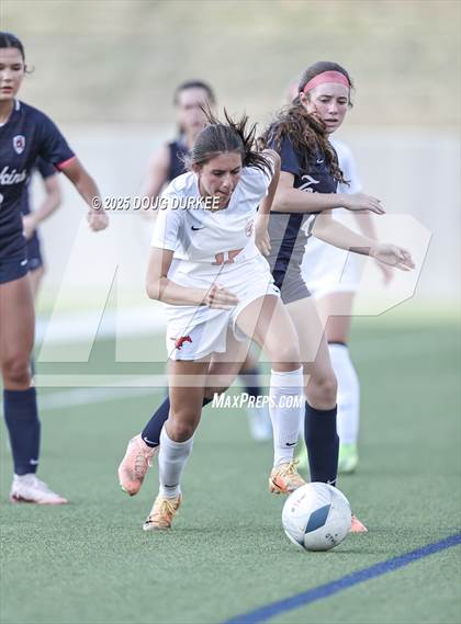 Thumbnail 2 in Memorial @ Tompkins (UIL 6A Soccer Area Playoff) photogallery.