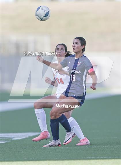 Thumbnail 2 in Memorial @ Tompkins (UIL 6A Soccer Area Playoff) photogallery.