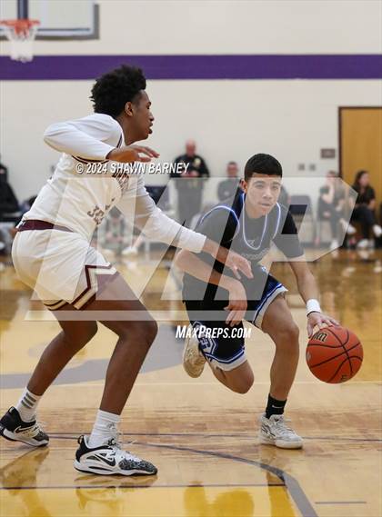 Thumbnail 1 in Indianapolis Shortridge vs. Brebeuf Jesuit Preparatory (IHSAA 3A Sectional 27 First Round) photogallery.