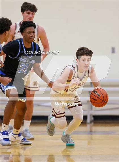 Thumbnail 3 in Indianapolis Shortridge vs. Brebeuf Jesuit Preparatory (IHSAA 3A Sectional 27 First Round) photogallery.
