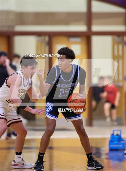 Thumbnail 3 in Indianapolis Shortridge vs. Brebeuf Jesuit Preparatory (IHSAA 3A Sectional 27 First Round) photogallery.