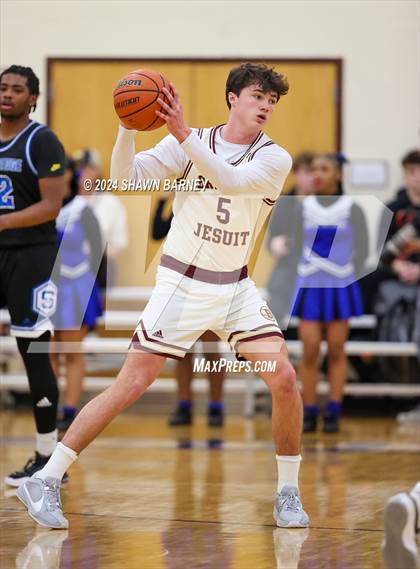 Thumbnail 3 in Indianapolis Shortridge vs. Brebeuf Jesuit Preparatory (IHSAA 3A Sectional 27 First Round) photogallery.