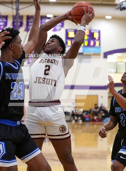 Thumbnail 1 in Indianapolis Shortridge vs. Brebeuf Jesuit Preparatory (IHSAA 3A Sectional 27 First Round) photogallery.