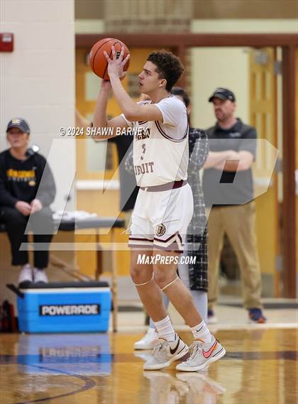 Thumbnail 3 in Indianapolis Shortridge vs. Brebeuf Jesuit Preparatory (IHSAA 3A Sectional 27 First Round) photogallery.
