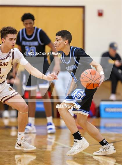 Thumbnail 1 in Indianapolis Shortridge vs. Brebeuf Jesuit Preparatory (IHSAA 3A Sectional 27 First Round) photogallery.