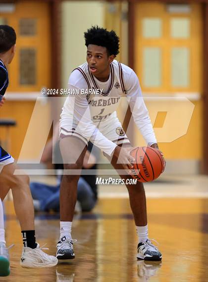 Thumbnail 1 in Indianapolis Shortridge vs. Brebeuf Jesuit Preparatory (IHSAA 3A Sectional 27 First Round) photogallery.
