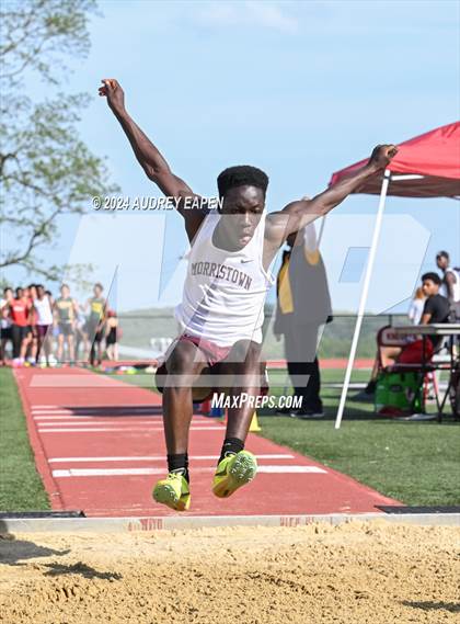 Thumbnail 2 in New Jersey Athletic Conference Meet (Triple Jump) photogallery.