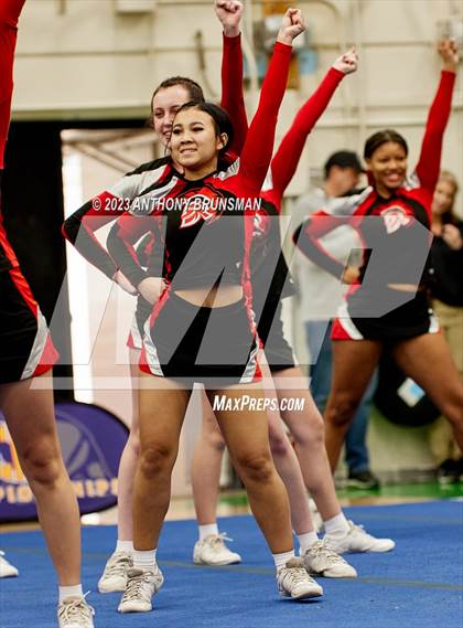 Thumbnail 3 in Lincoln - CIF Northern Regional Cheer Championships photogallery.