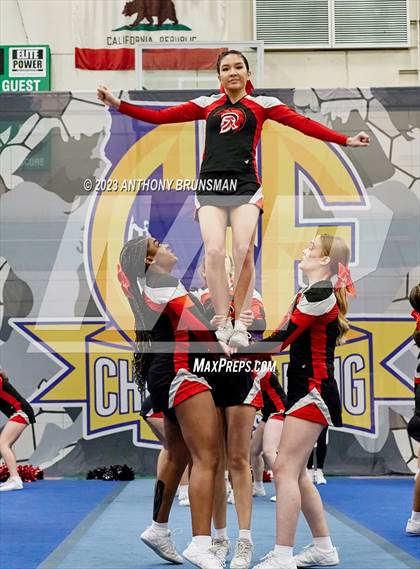 Thumbnail 2 in Lincoln - CIF Northern Regional Cheer Championships photogallery.
