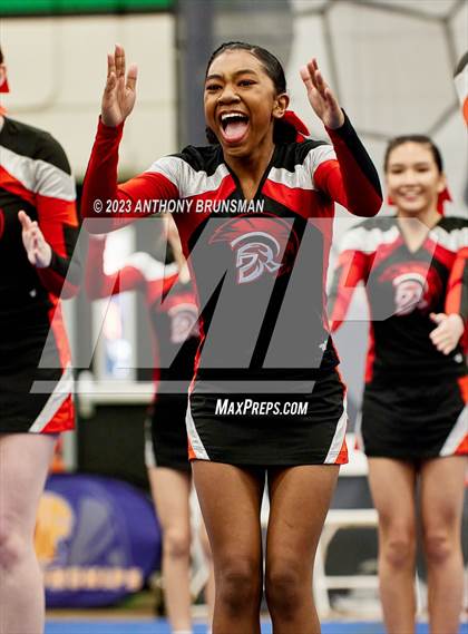 Thumbnail 2 in Lincoln - CIF Northern Regional Cheer Championships photogallery.