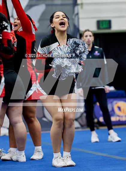 Thumbnail 3 in Lincoln - CIF Northern Regional Cheer Championships photogallery.