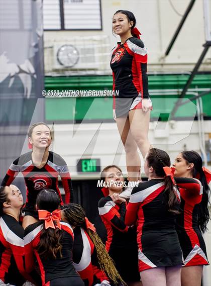 Thumbnail 3 in Lincoln - CIF Northern Regional Cheer Championships photogallery.