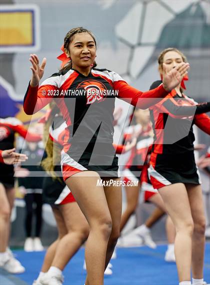 Thumbnail 2 in Lincoln - CIF Northern Regional Cheer Championships photogallery.