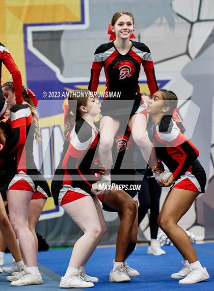 Thumbnail 1 in Lincoln - CIF Northern Regional Cheer Championships photogallery.