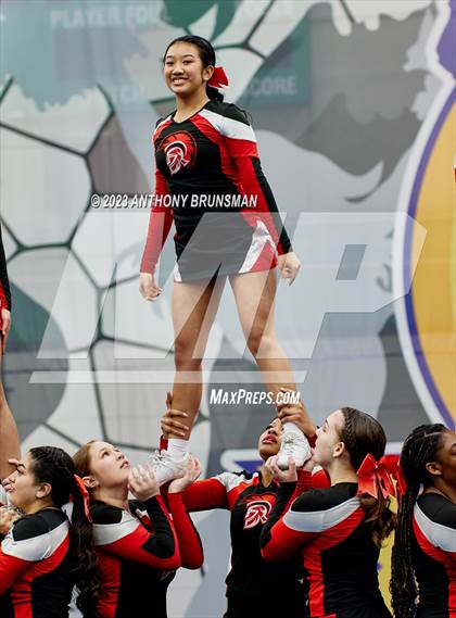 Thumbnail 3 in Lincoln - CIF Northern Regional Cheer Championships photogallery.