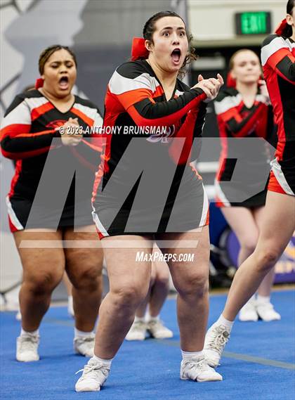 Thumbnail 1 in Lincoln - CIF Northern Regional Cheer Championships photogallery.