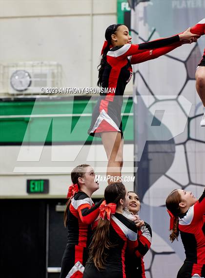 Thumbnail 2 in Lincoln - CIF Northern Regional Cheer Championships photogallery.