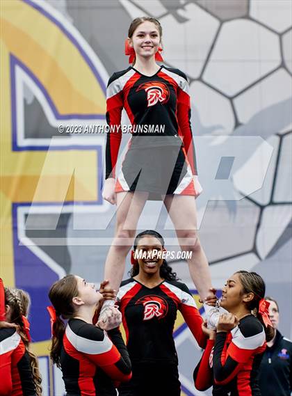 Thumbnail 2 in Lincoln - CIF Northern Regional Cheer Championships photogallery.