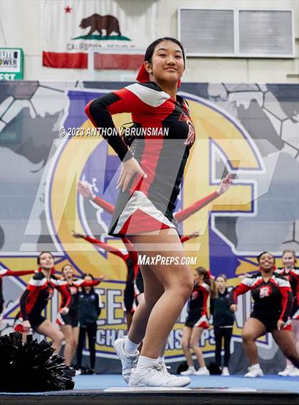 Thumbnail 2 in Lincoln - CIF Northern Regional Cheer Championships photogallery.