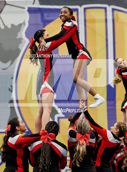 Thumbnail 2 in Lincoln - CIF Northern Regional Cheer Championships photogallery.